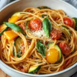 One Pot Veggie Spaghetti First Image First Image