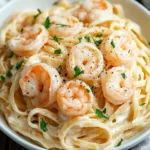 Shrimp Alfredo Fettuccine First Image First Image
