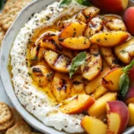 Grilled Peach & Goat Cheese Dip First Image First Image
