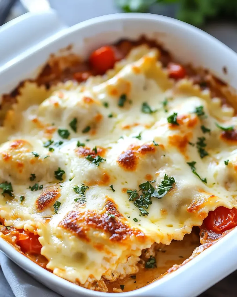 Million Dollar Ravioli Casserole First Image First Image