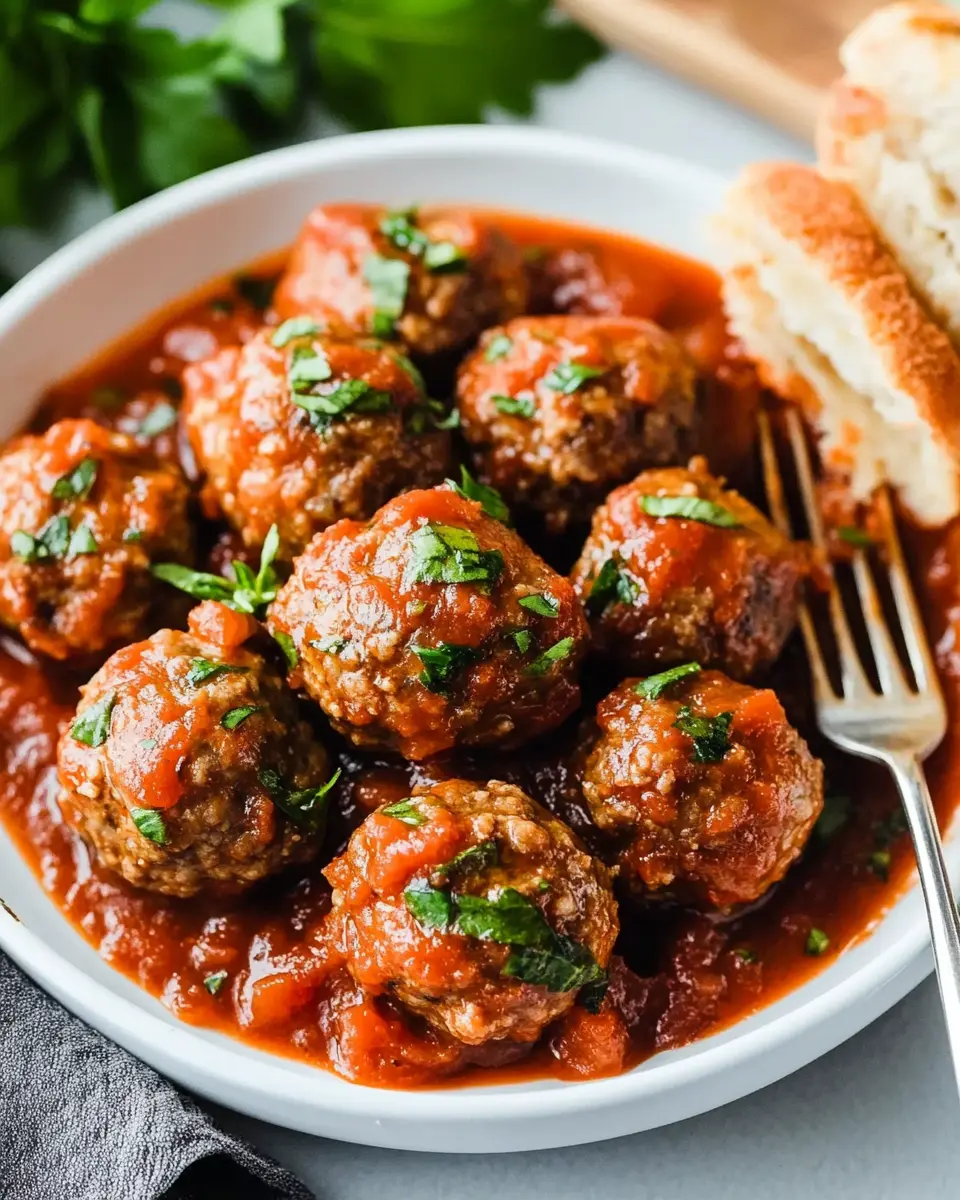 Spanish Meatballs in Tomato Sauce First Image First Image