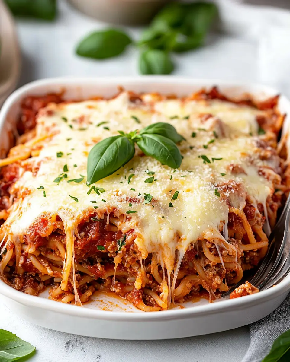 Million Dollar Spaghetti Casserole First Image First Image