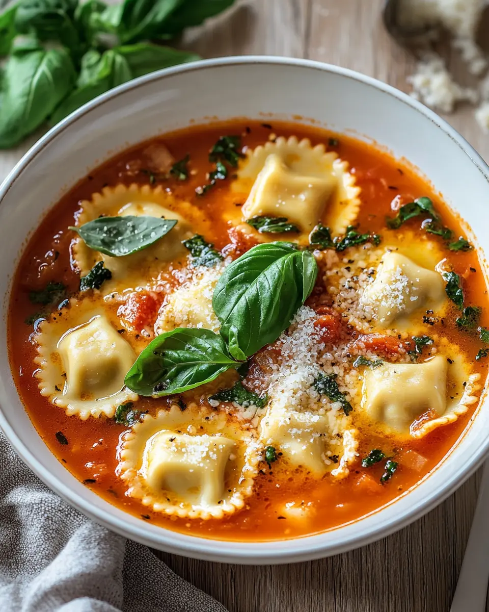 One-Pot Ravioli Soup First Image First Image