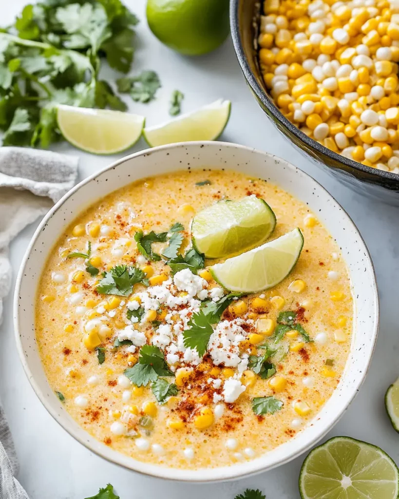 Mexican Street Corn Soup First Image First Image