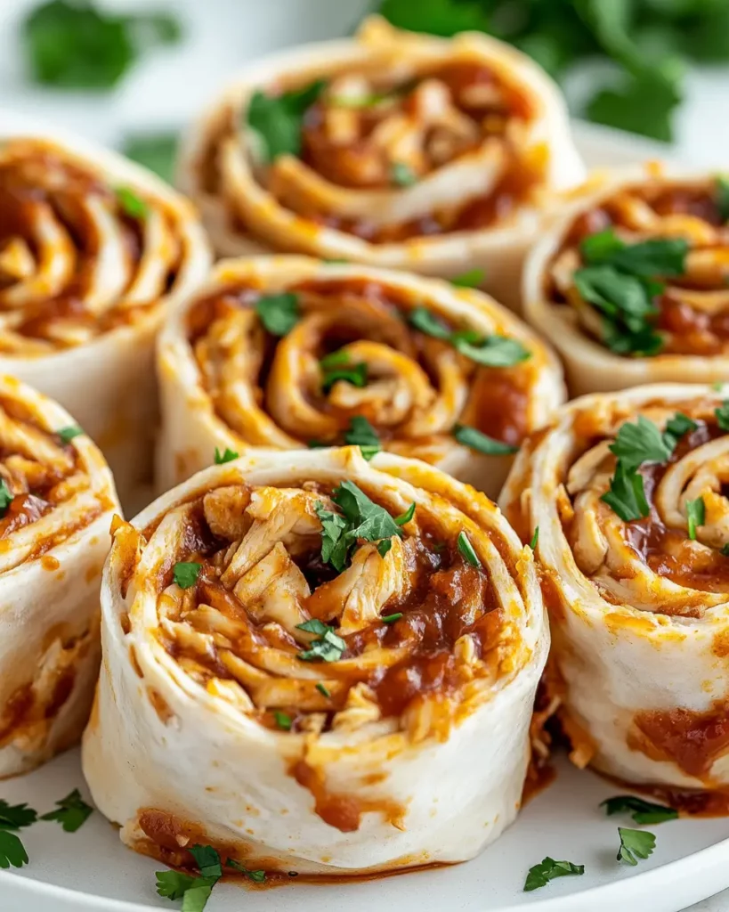 BBQ Chicken Pinwheels First Image First Image