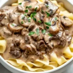 Dump and Go Crockpot Beef Stroganoff First Image First Image