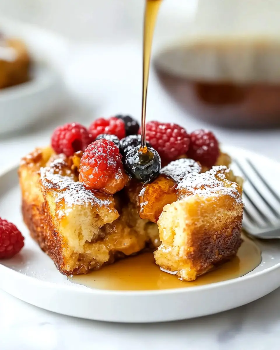 Slow Cooker French Toast Casserole First Image First Image