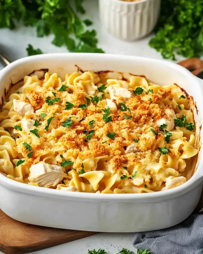 Chicken Noodle Casserole First Image First Image
