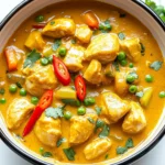 Dump and Go Crockpot Coconut Curry Chicken First Image First Image