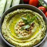 Pesto Hummus First Image First Image