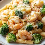 Creamy Shrimp and Broccoli Pasta First Image First Image