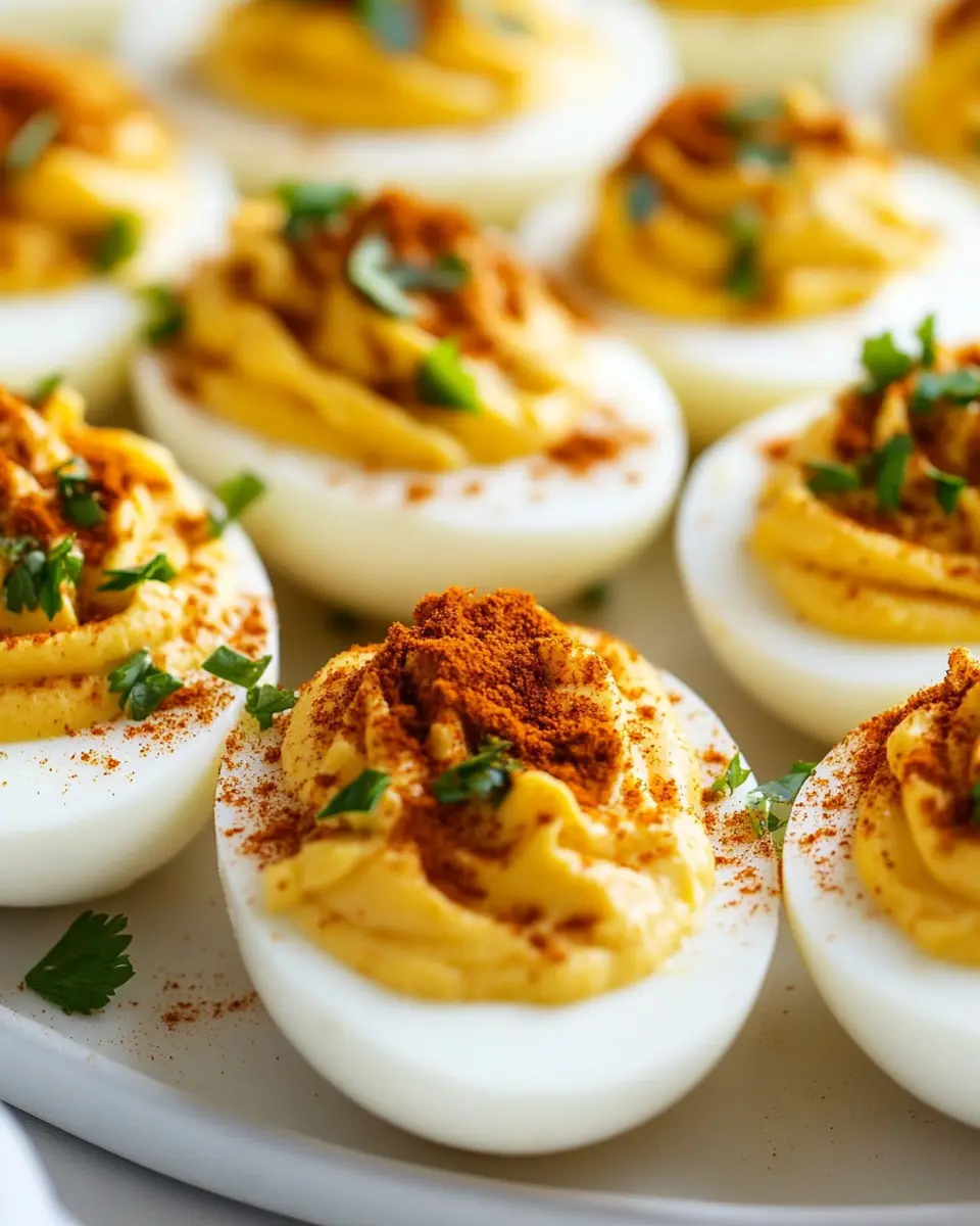 Spanish Deviled Eggs First Image First Image