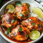 Crockpot Spicy Chipotle Chicken Thighs First Image First Image