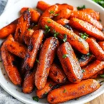 Roasted Brown Sugar Carrots First Image First Image
