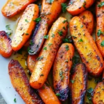 Delicious roasted carrots First Image First Image