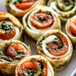 Caprese Pesto Pinwheels First Image First Image
