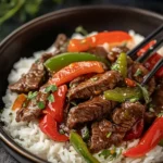 Easy Crockpot Pepper Steak Recipe First Image First Image