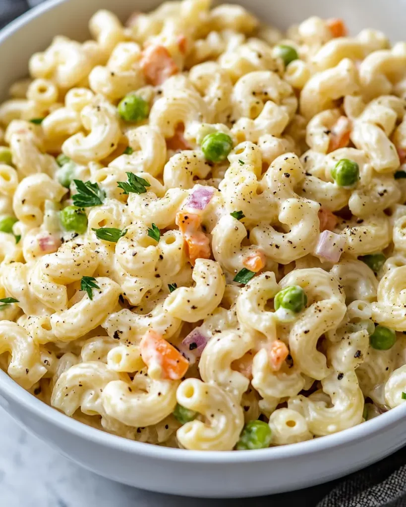 Easy Macaroni Salad First Image First Image