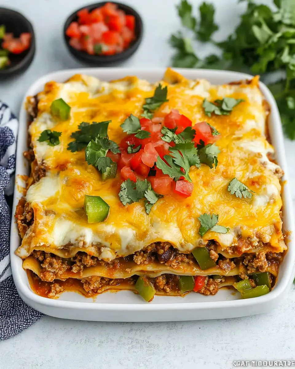 Taco Lasagna Recipe First Image First Image