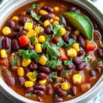 Dump and Go Crockpot Vegetarian Chili First Image First Image