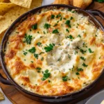 Baked Cheesy Chicken Alfredo Dip First Image First Image