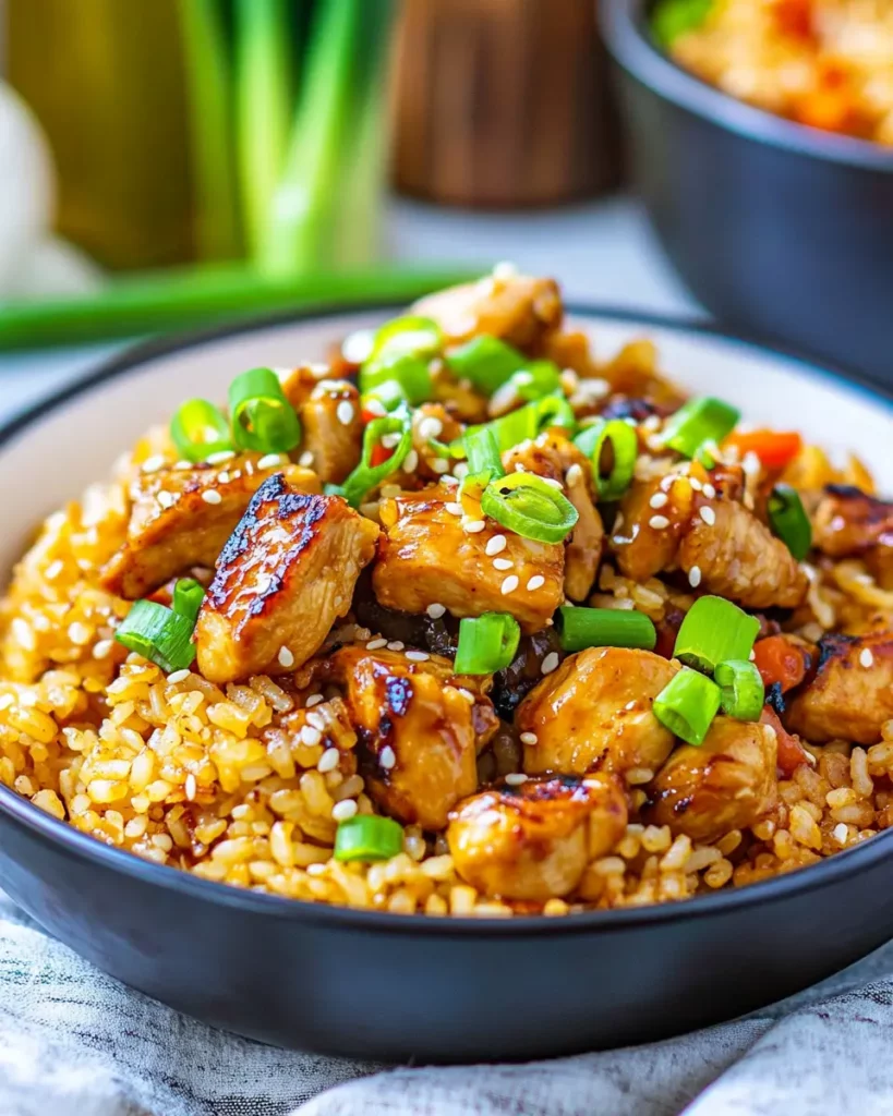 Japanese BBQ Chicken Fried Rice First Image First Image