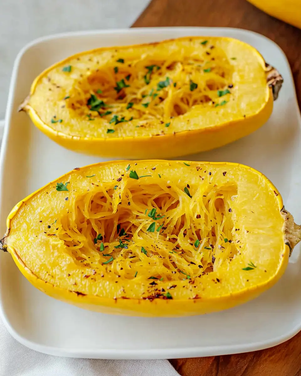 How to Roast Spaghetti Squash First Image First Image